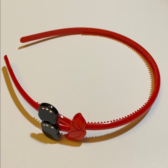 cherry red headband